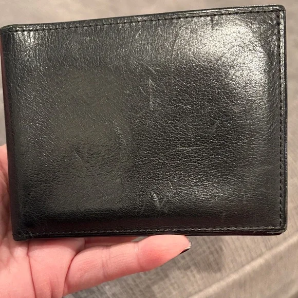 Coach Black Leather Men's Wallet